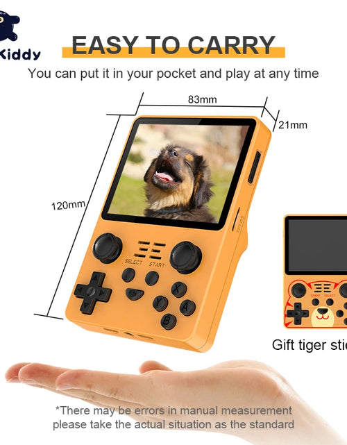 Load image into Gallery viewer, New RGB20S Handheld Game Console Retro Open Source System RK3326 3.5-Inch 4:3 IPS Screen Children&#39;S Gifts
