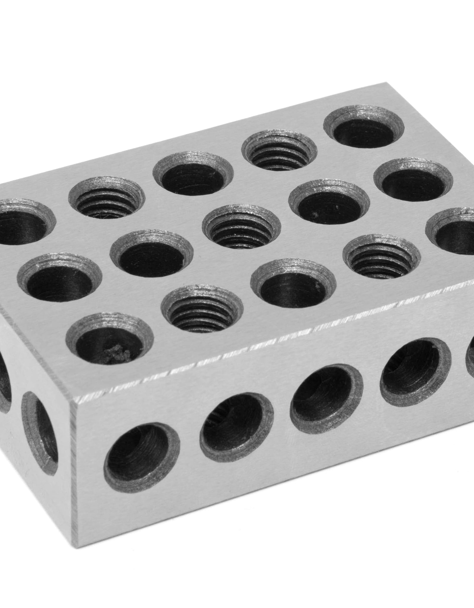 25 X 50 X 75 Mm Steel-Hardened Metric Precision 123 Blocks, Two Pack