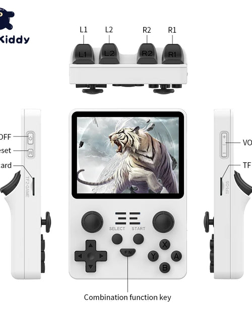 Load image into Gallery viewer, New RGB20S Handheld Game Console Retro Open Source System RK3326 3.5-Inch 4:3 IPS Screen Children&#39;S Gifts
