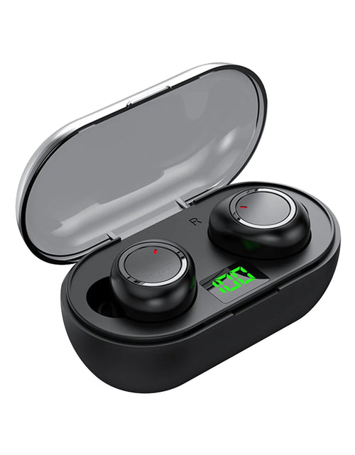 Load image into Gallery viewer, QTOCIO Wireless Earbuds Mini Ear Buds  5.3 Bluetooth Headsets Light-Weight Earphones with Microphone &amp; Charging Case Display
