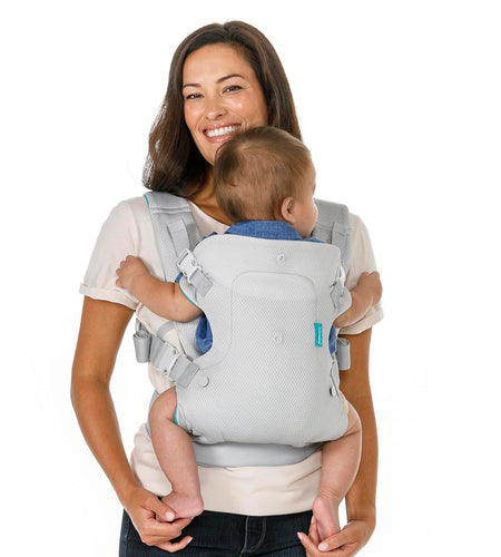 Flip 4-In-1 Light & Airy Convertible Carrier - Breathable, 4 Positions, Lumbar Support