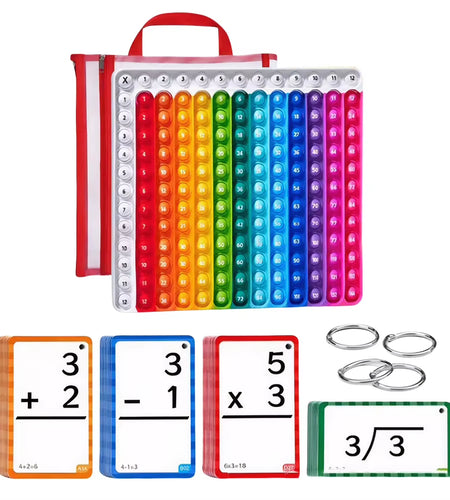 Mathmaster™ Fidget Flash Cards – Learn Fast, Focus More, Master Math with Fun!