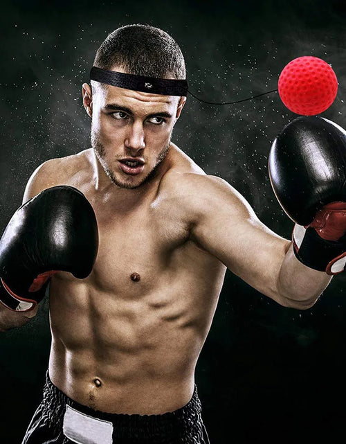 Load image into Gallery viewer, Boxing Magic Ball Reflex Speed Training with Headband Boxing Punching Balls Hand Eye Coordination Fitness Martial Arts Supplies
